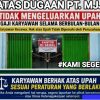PT MJJ di Pakis Malang Disegel Pekerja, Dugaan Upah Berbulan-bulan Tak Dibayar Mencuat