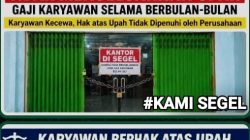 PT MJJ di Pakis Malang Disegel Pekerja, Dugaan Upah Berbulan-bulan Tak Dibayar Mencuat